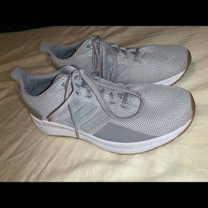 **Gray Adidas Running Shoes**